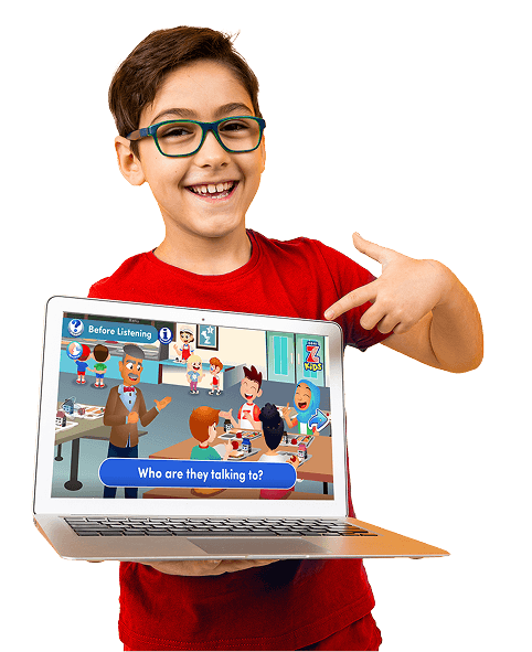 Child learning online