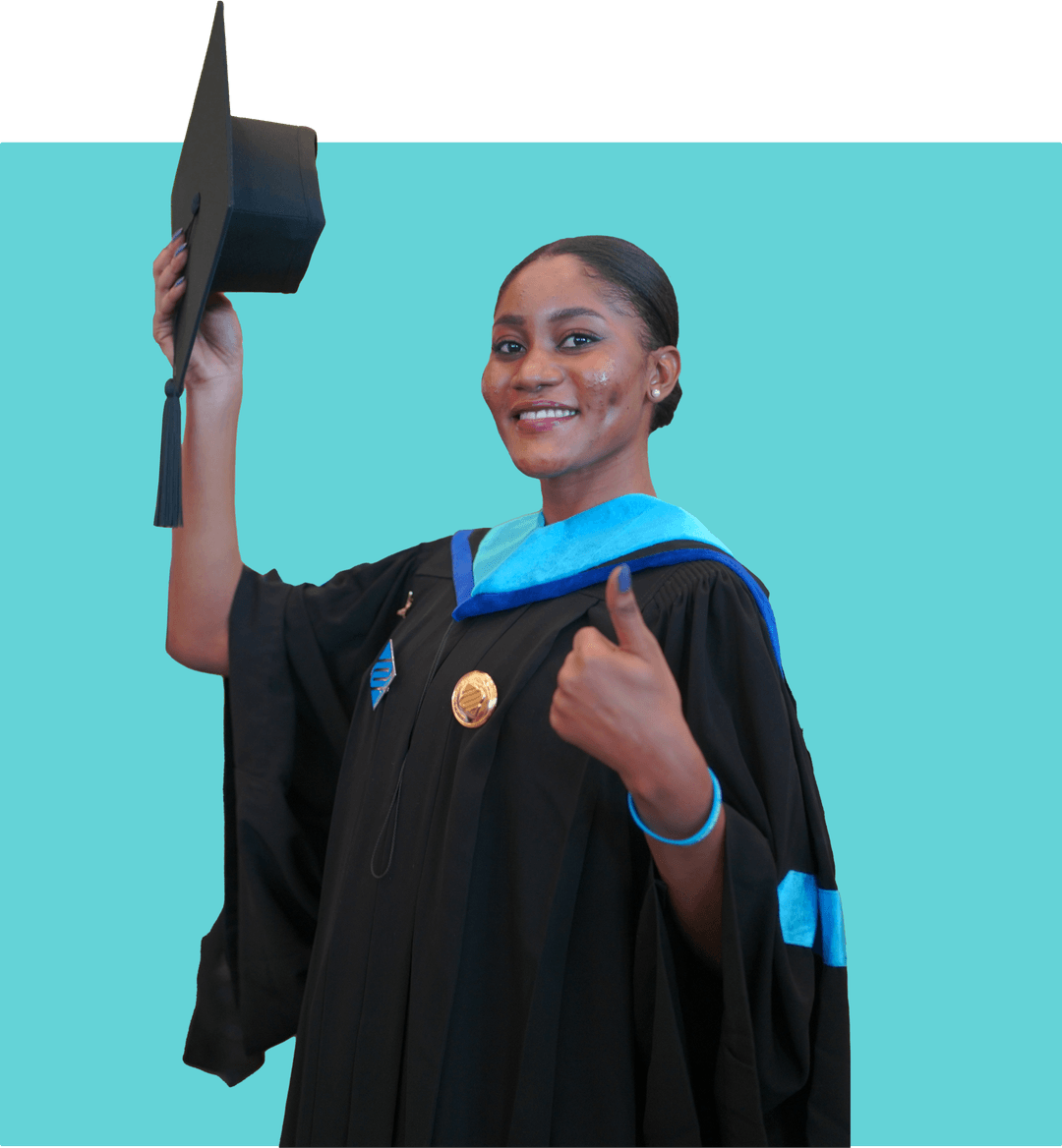 Graduate lady