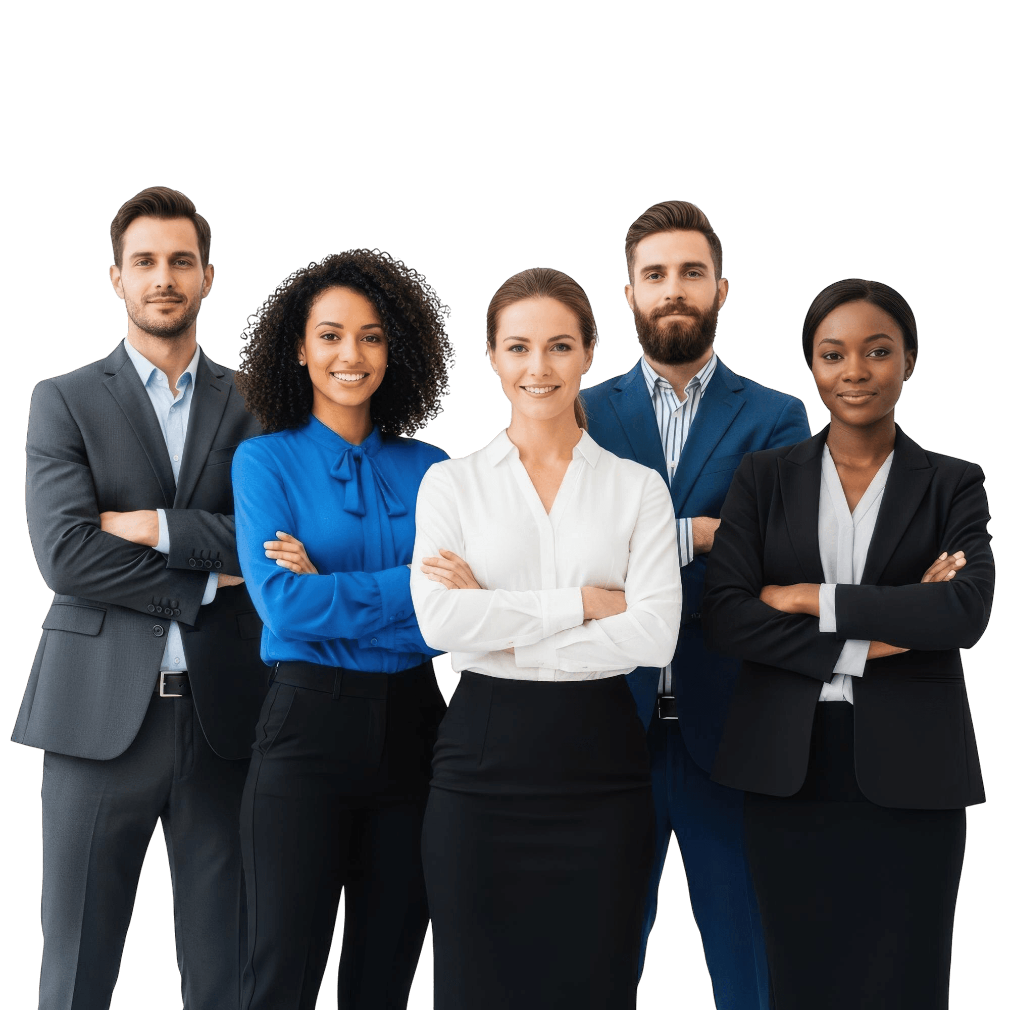 Corporate business team