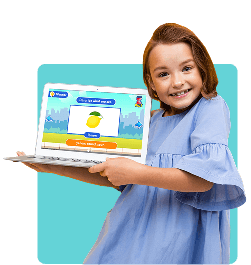 ZoniLive girl student ready for interactive English learning online