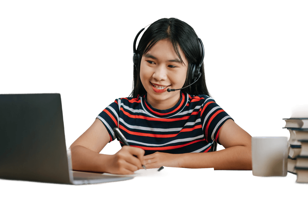 Student learning online